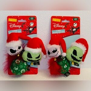 2 packs Nightmare Before Christmas 3-Pack Cat Toys